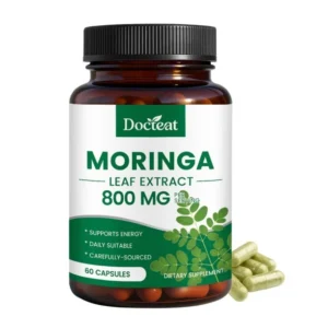 Moringa Leaf Extract 800mg Capsules Support