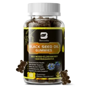 BEWORTHS 12 in 1Black Seed Oil Gummies