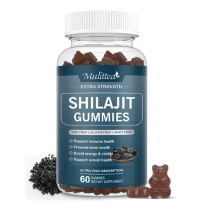 Mulittea Pure Organic 100% Shilajit Gummies